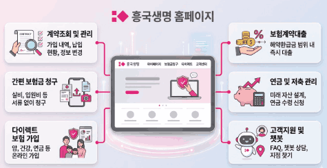 흥국생명 홈페이지